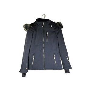 Sweaty Betty Women's Exploration XS Black Recco Hooded Softshell Ski Jacket